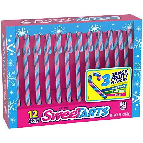Sweetarts Candy Canes, 5.28 Ounce