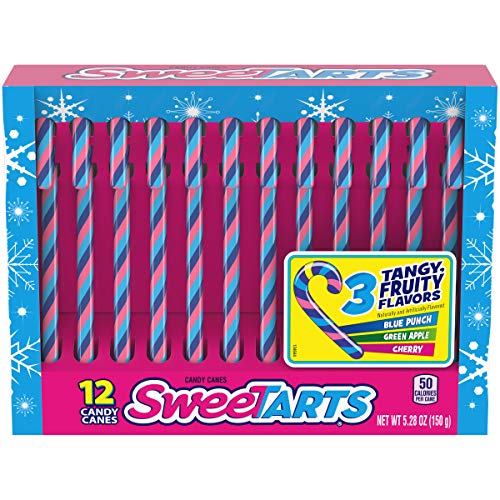 Sweetarts Candy Canes, 5.28 Ounce