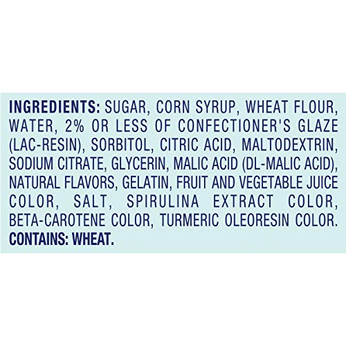 Sweetarts Twisted Rainbow Ropes Share Pack, 3.5 Ounce, Pack Of 12