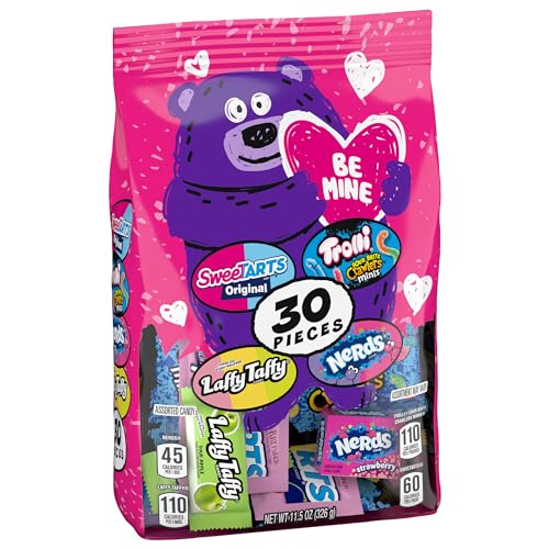SweeTARTS Valentines Day Be Mine Premium Mix, 30ct