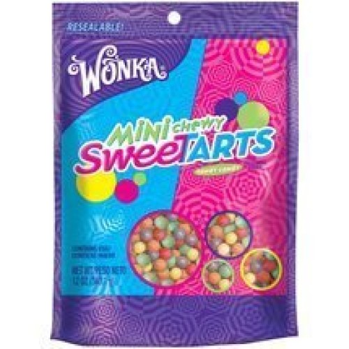 Wonka, Mini Chewy Sweettarts, 12Oz Bag Pack Of 4
