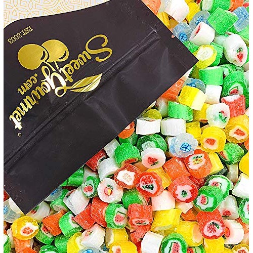 Christmas Cut Rock Hard Candy | Seasonal Bulk Unwrapped Retro Ca