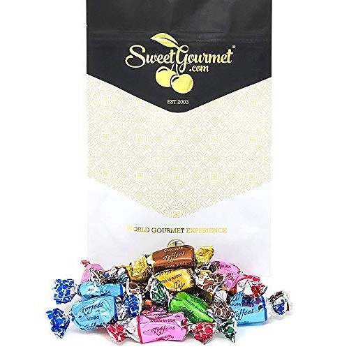 Sweetgourmet Assorted Toffees Foil Wrapped | 1 Pound