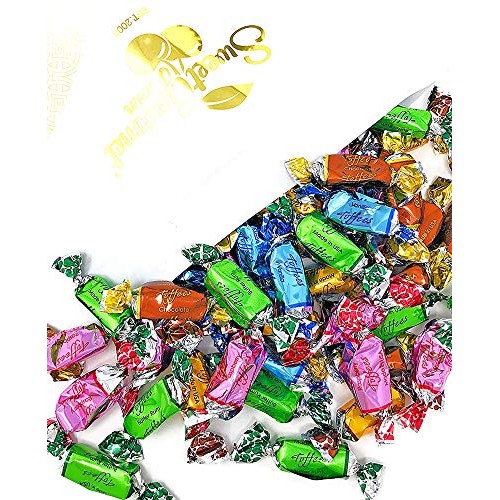 Sweetgourmet Assorted Toffees Foil Wrapped | 3 Pounds