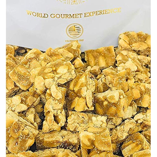 Sweetgourmet Original Butter Peanut Squares Candy | 2 Pounds