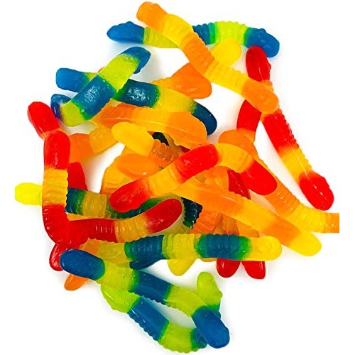 Sweetgourmet Sugar Free Gummy Candy Worms | 1 Pound