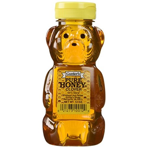 Gunters Pure Clover Honey Bears, 12 Oz Pack Of 2
