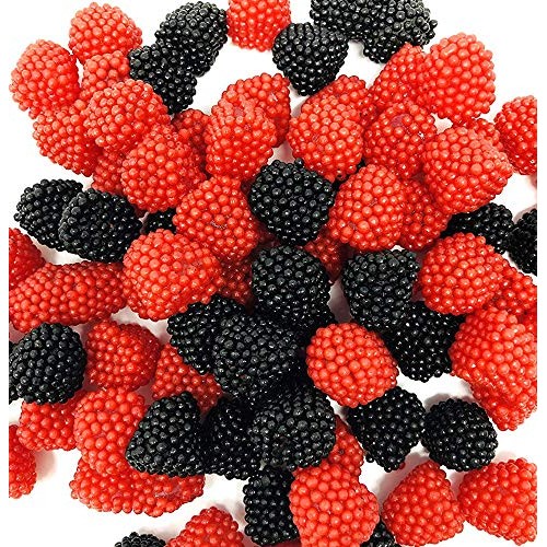 Haribo Black And Red Raspberry Gummi | Agar-Agar | Berry Gummy C