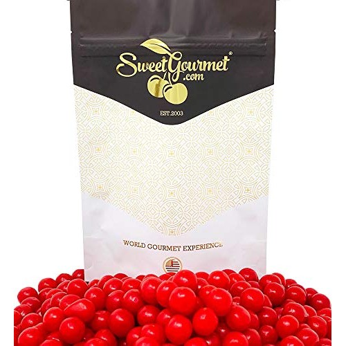 Sweetgourmet Sour Cherry Balls Candy | 2 Pounds