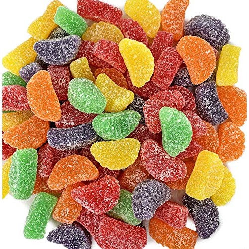 SweetGourmet Assorted Fruit Slices | Bulk Jelly Candy | 4 Pounds