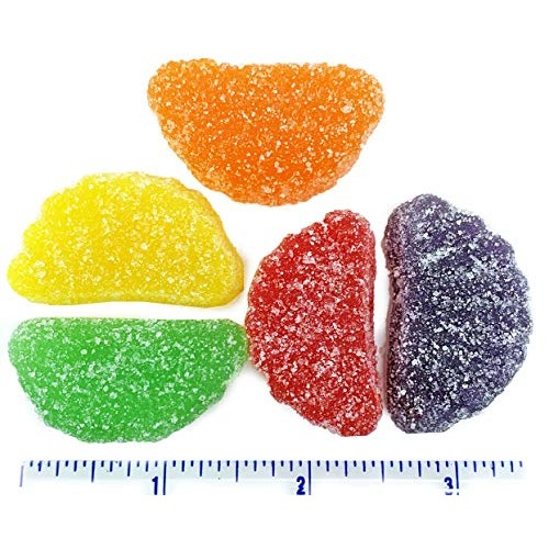SweetGourmet Assorted Fruit Slices | Bulk Jelly Candy | 4 Pounds