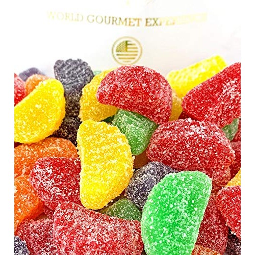 SweetGourmet Assorted Fruit Slices | Bulk Jelly Candy | 4 Pounds