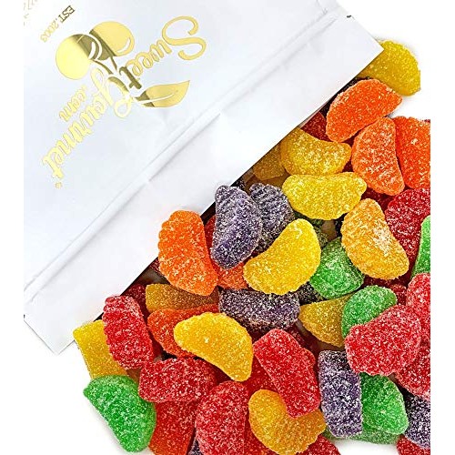 SweetGourmet Assorted Fruit Slices | Bulk Jelly Candy | 4 Pounds