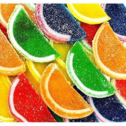 SweetGourmet Assorted Fruit Slices | Candy Fruit Jelly | Vegan, ...