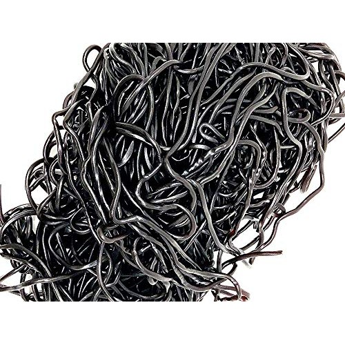 Sweetgourmet Black Licorice Laces | Dutch Candy Shoelaces | 1 Pound