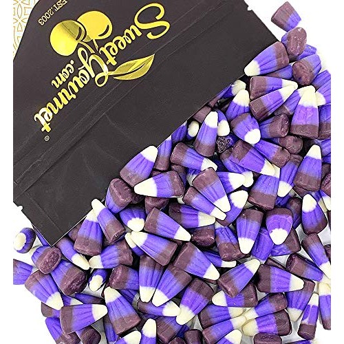 SweetGourmet Blackberry Candy Corn | Purple Candy | 2 Pounds
