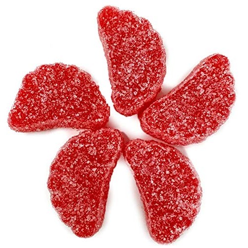 SweetGourmet Cherry Fruit Slices | Bulk Jelly Candy | 2.5 Pounds