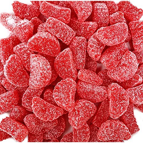SweetGourmet Cherry Fruit Slices | Bulk Jelly Candy | 2.5 Pounds