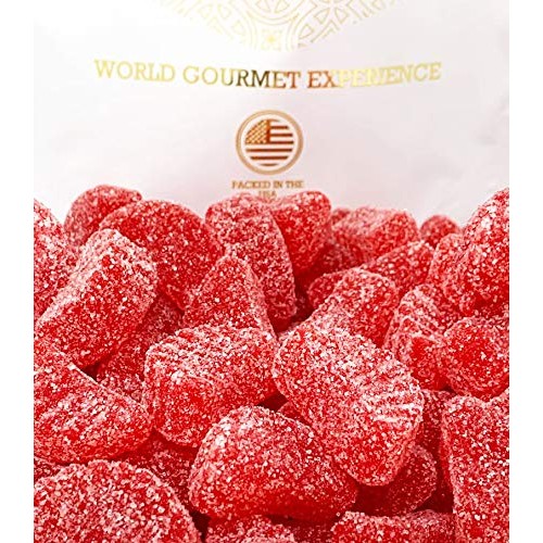 SweetGourmet Cherry Fruit Slices | Bulk Jelly Candy | 2.5 Pounds