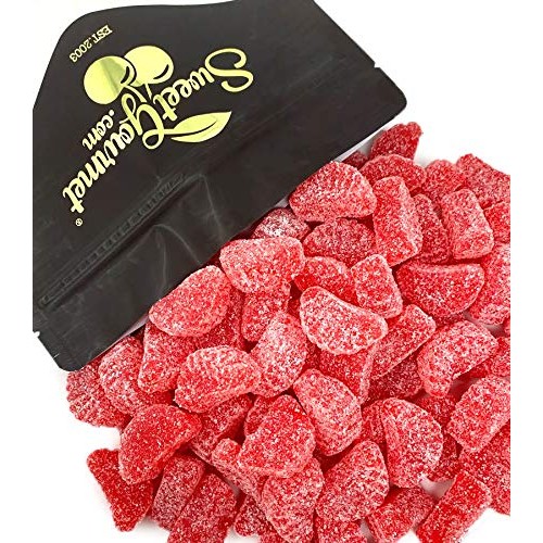 SweetGourmet Cherry Fruit Slices | Bulk Jelly Candy | 2.5 Pounds