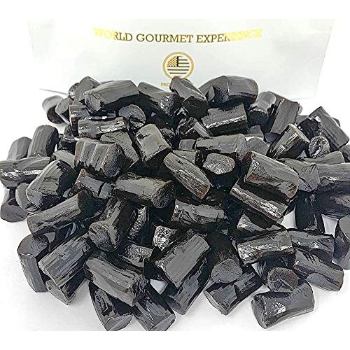 Sweetgourmet Finnska Sugar Free Soft Black Licorice Candy | 1 Pound