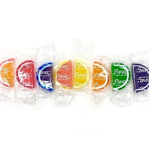 SweetGourmet Hand-Crafted Agar Assorted Jelly Fruit Slices Wrapp...