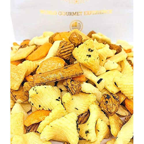 Sweetgourmet Oriental Rice Crackers | Asian Rice Snack | All Nat