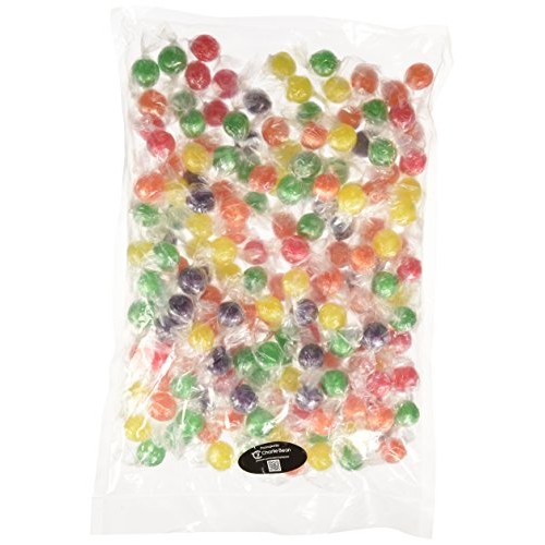 Sweetgourmet Traditional Sour Fruit Balls | Bulk Hard Candy Wrap