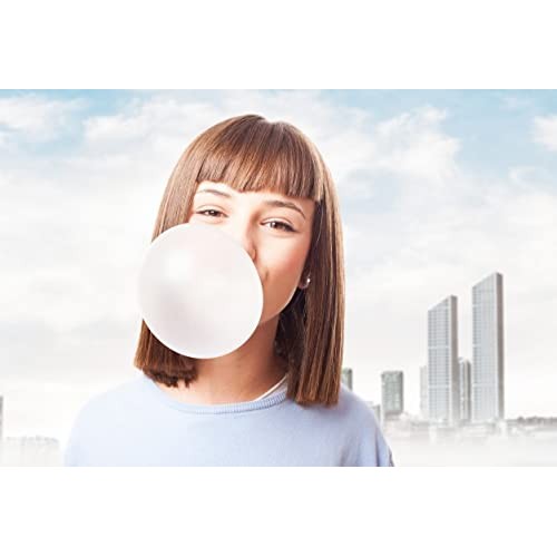 SweetGourmet Very Cherry Gumballs | Sour Candy Filled Bubble Gum...