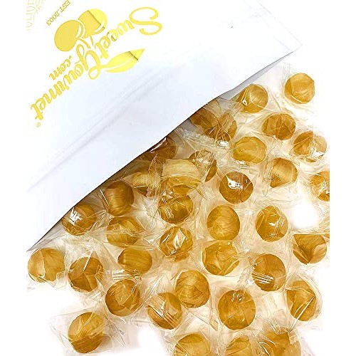 Sweetgourmet Wrapped Ginger Balls | Natural Hard Candy | 2 Pounds