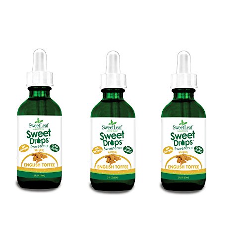 Sweatleaf Stevia Liquid Drop - Set Of 3 English Toffee