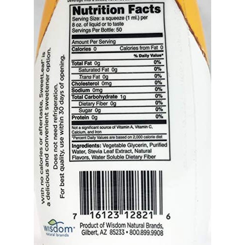 Sweetleaf Sweet Drops Liquid Stevia 3 Variety Pack