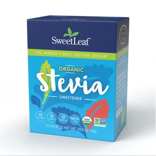 Sweet Leaf Sweetener Sweeteners Organic Stevia Sweeteners 70 Pac
