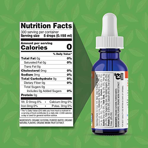 Sweetleaf Organic Stevia Extract, 0.9 Ounce Pack Of 2