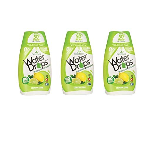 Sweetleaf Water Drops 1.62 Fl.Oz. 3 Pack Lemon Lime