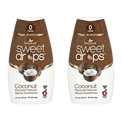 Sweetleaf Coconut Sweet Drops Liquid Stevia Sweetener Pack Of 2