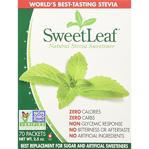 Sweetleaf Natural Stevia Sweetener, 70 Count