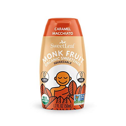 Sweetleaf Organic Monk Fruit Liquid Caramel Macchiato, 1.7 Oz