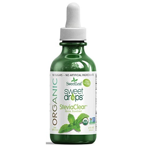 Sweetleaf Organic Sweet Drops Steviaclear Stevia Sweetener, 2 Oz