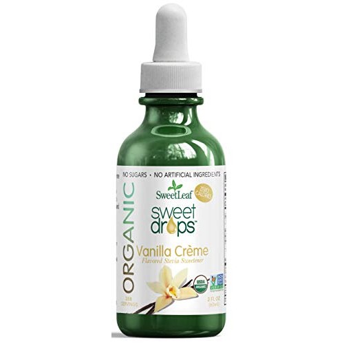 Sweetleaf Organic Sweet Drops Vanilla Crème Flavored Stevia Swee
