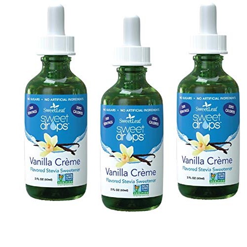 Sweetleaf Stevia 2 Ounce Vanilla Creme 3 Pack
