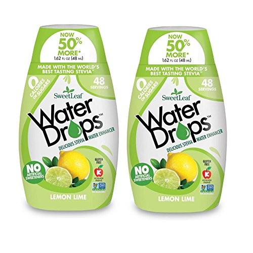Sweetleaf Stevia Natural Water Drops Lemon Lime, 1.62 Ounce Pac
