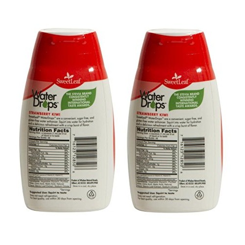 Sweetleaf Stevia Natural Water Drops Strawberry Kiwi, 1.62 Ounce