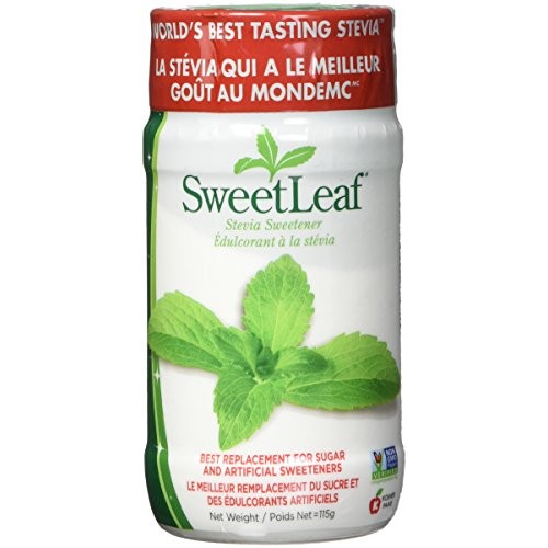 Sweetleaf Stevia Powder, 4-Ounce Shaker Jars Pack Of 2