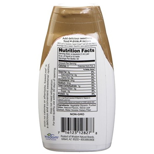 Sweetleaf Sweet Drops Liquid Stevia Sweetener Coconut, Pack Of 2