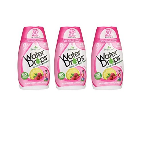 Sweetleaf Water Drops 1.62 Fl.Oz. 3 Pack Raspberry Lemonade