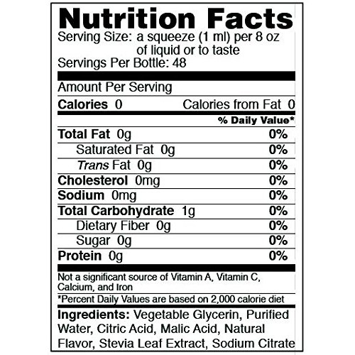 Sweetleaf Waterdrops, Lemon Lime, 1.62 Fl Oz Pack Of 1