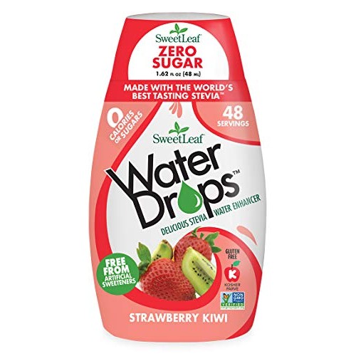 Sweetleaf Waterdrops, Strawberry Kiwi, 1.62 Fl Oz Pack Of 1