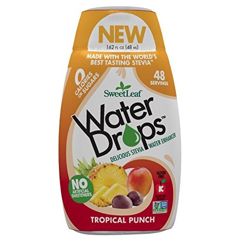 Sweetleaf Waterdrops, Tropical Punch, 1.62 Fl Oz Pack Of 1