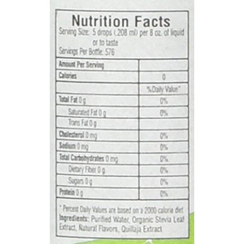 Sweetleaf Stevia Stevia Clear Liquid,4 Oz,Pack Of 2